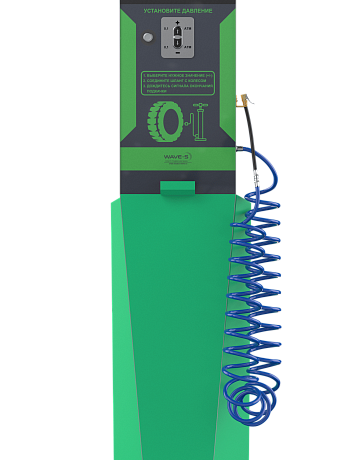  Автоматический пост подкачки шин Wave-air Slim TN. Изображение 1
