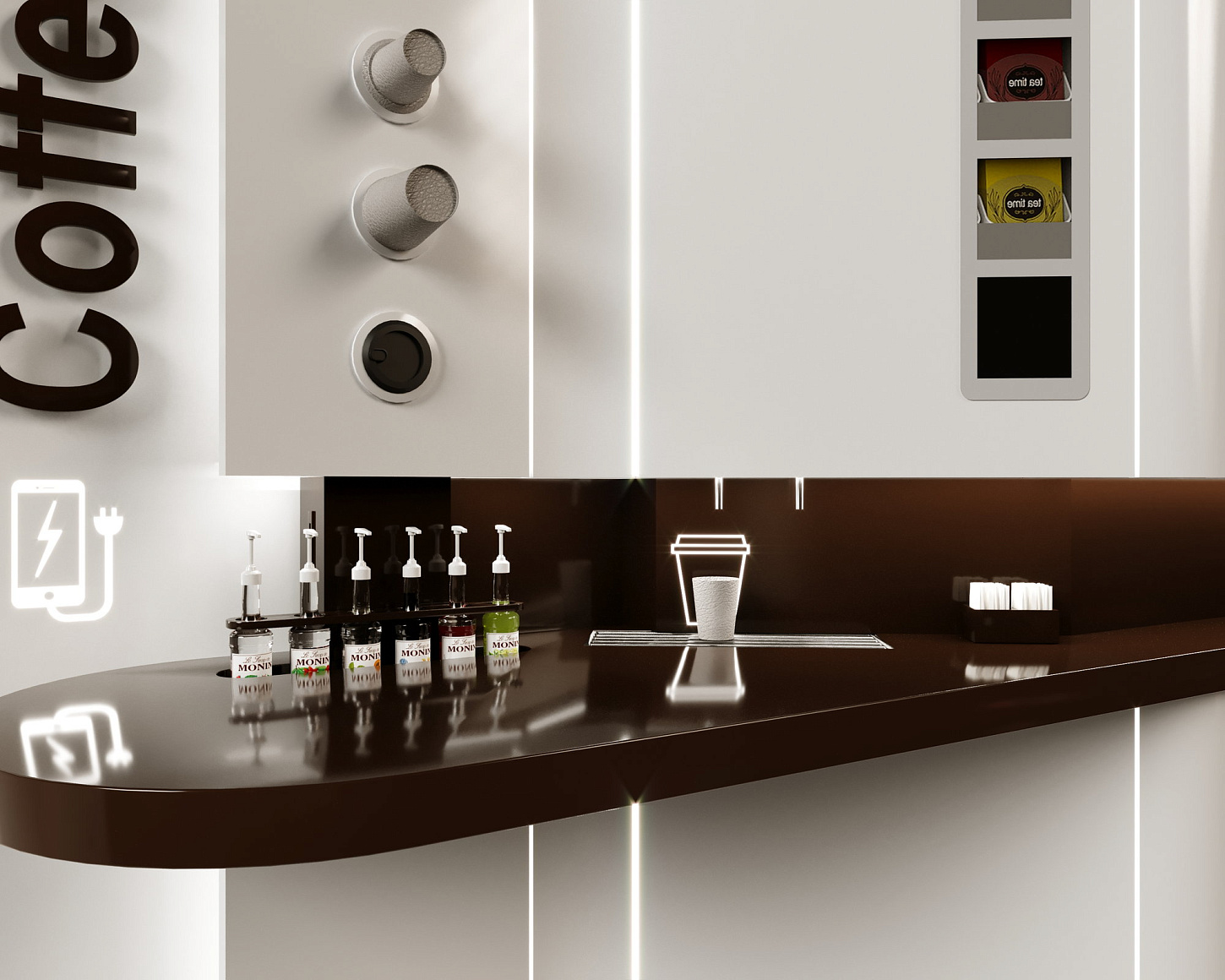 Кофейня самообслуживания Smart Cofee Mini. Изображение 3