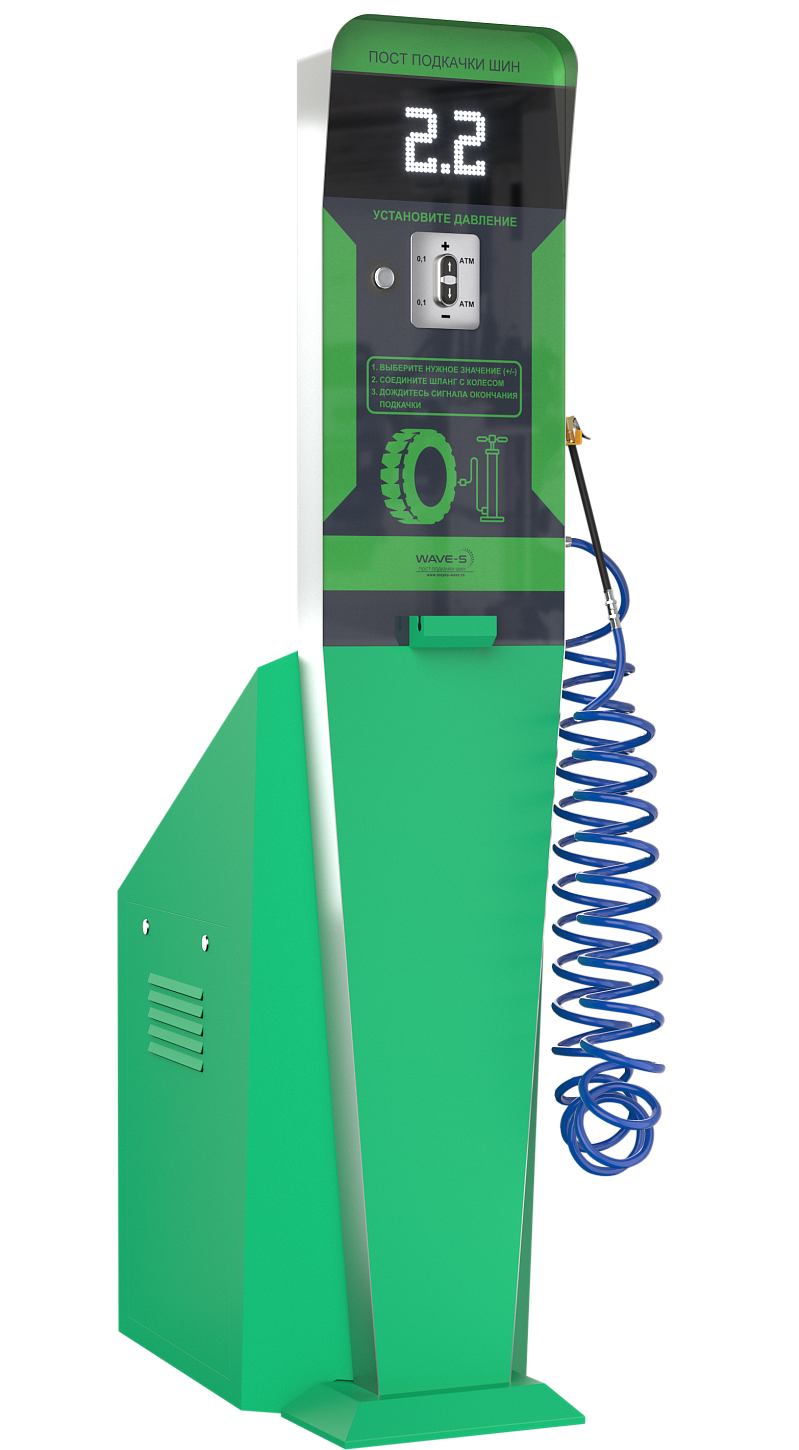 Автоматический пост подкачки шин Wave-air Slime TN. Изображение 2