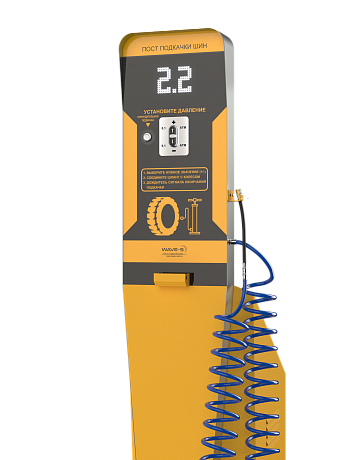  Автоматический пост подкачки шин Wave-air Slime RN . Изображение 6