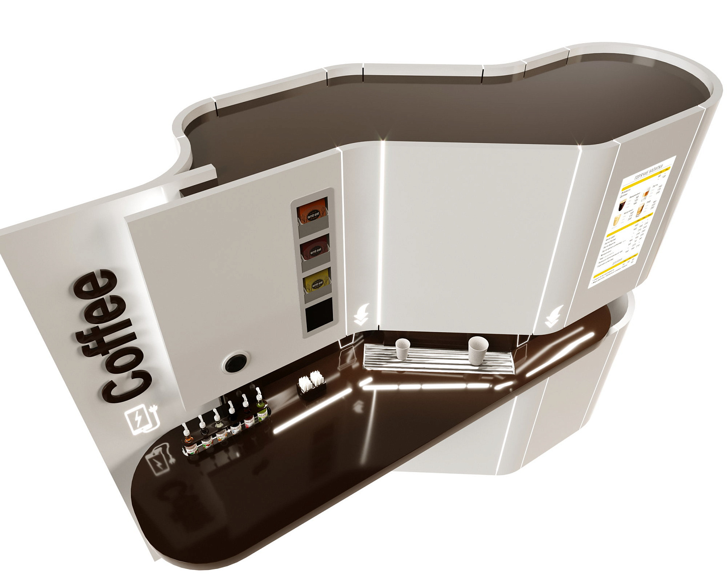 Кофейня самообслуживания Smart Cofee Max. Изображение 4