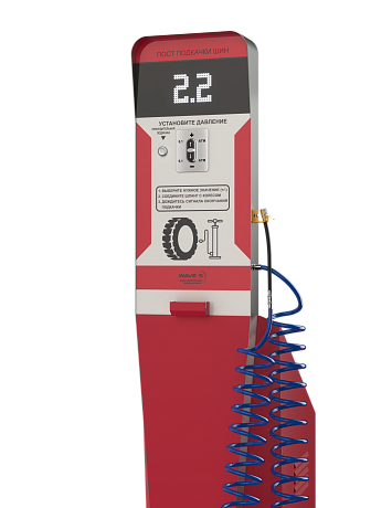  Автоматический пост подкачки шин Wave-air Slime LK. Изображение 6